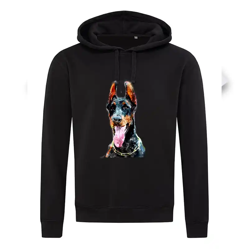 Dobermano portretas