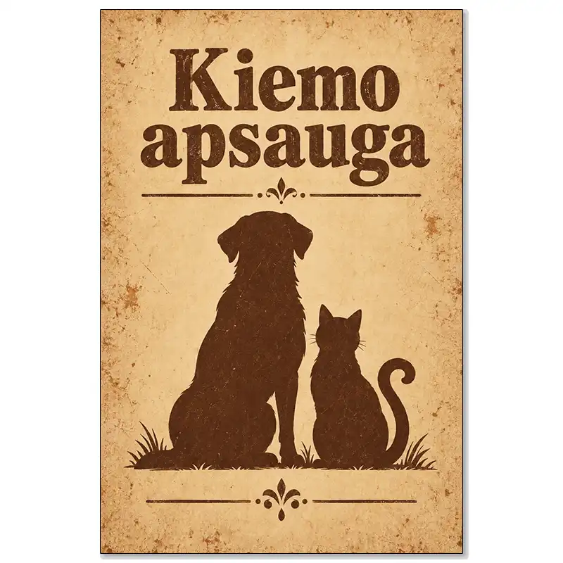 Kiemo apsauga lentele